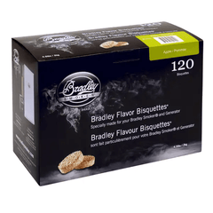 Bradley Smoker Bisquettes - 120 Pack, APPLE