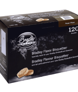 Bradley Smoker Bisquettes - 120 Pack, PECAN - Smoked Bbq Co