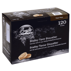 Bradley Smoker Bisquettes - 120 Pack, PECAN