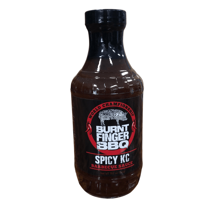 Burnt Finger 'Spicy KC' BBQ Sauce 19.2oz - Smoked Bbq Co