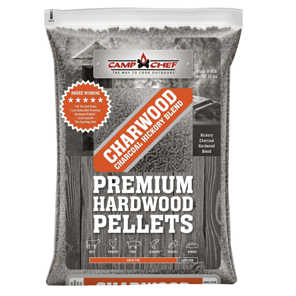 Camp Chef Charwood Charcoal Hickory Blend Pellets - Smoked Bbq Co