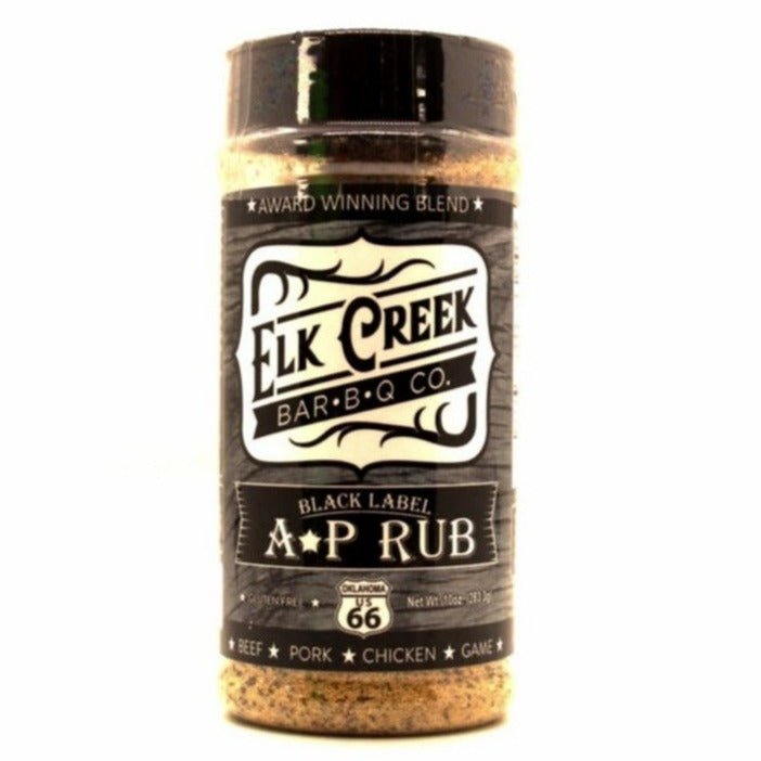 Elk Creek 'Black Label' All Purpose Rub 10oz - Smoked Bbq Co