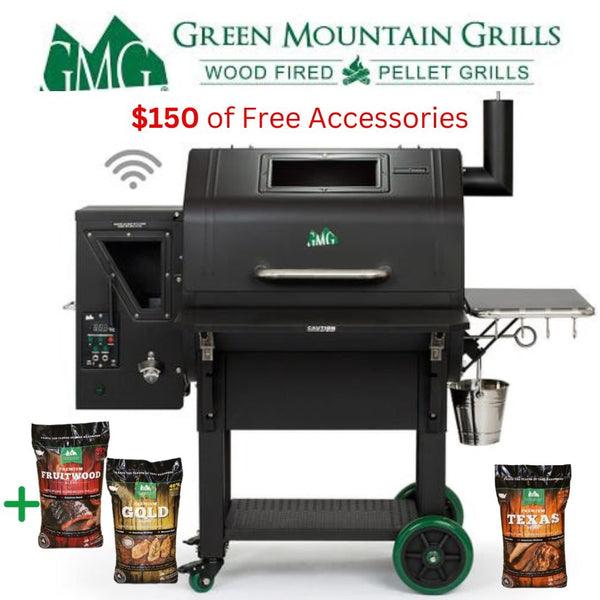 GMG Ledge PRIME PLUS WiFi Pellet Grill - 1 Display model left for In Store purchase only - Smoked Bbq Co