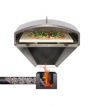 GMG Pizza Oven Attachment Suitable for Ledge/Peak - Smoked Bbq Co