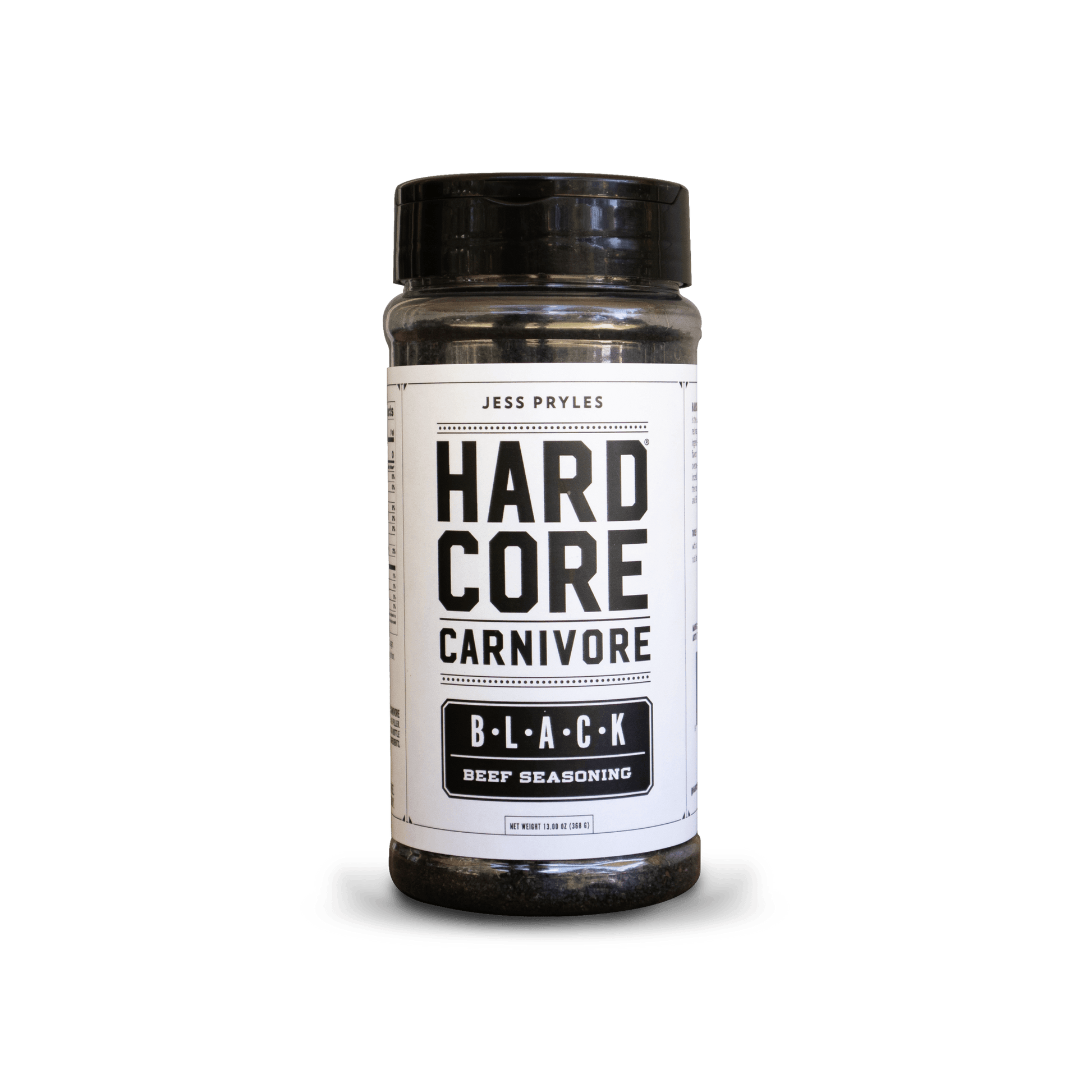 Hardcore Carnivore 'Black' Rub 368g - Smoked Bbq Co
