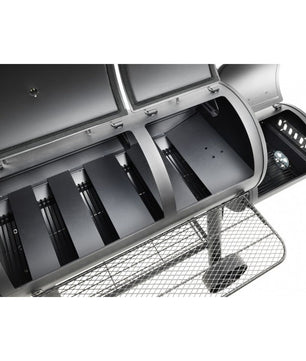 Hark Texas Pro-Pit Offset Smoker - inner view