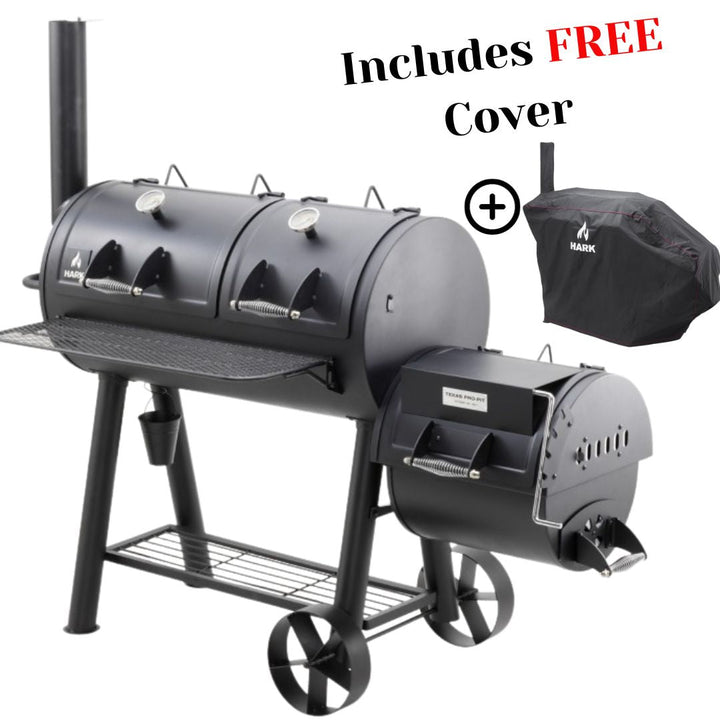 Hark Texas Pro Pit Offset Smoker Special - Smoked Bbq Co