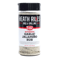 Heath Riles 'Garlic Jalapeno' Rub 12oz