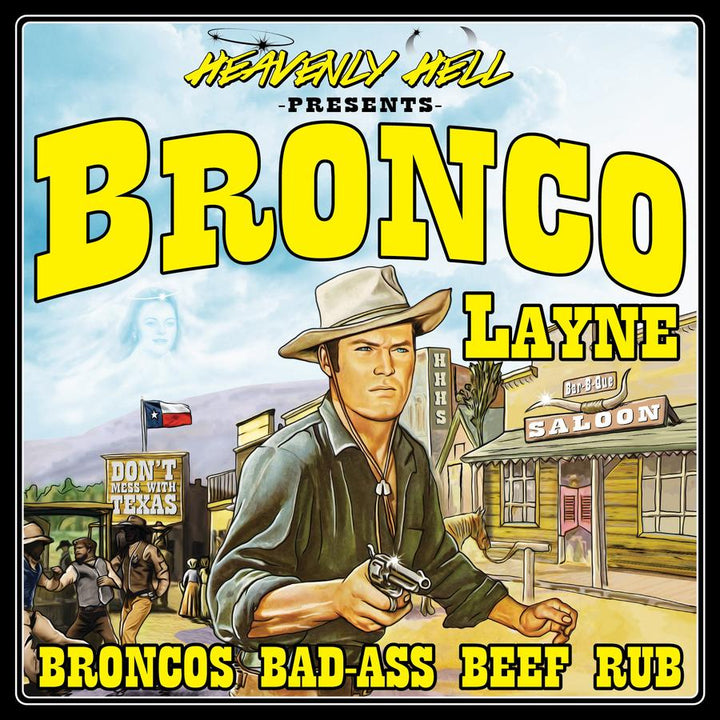 Heavenly Hell 'Bronco Layne' Rub 150g - Smoked Bbq Co