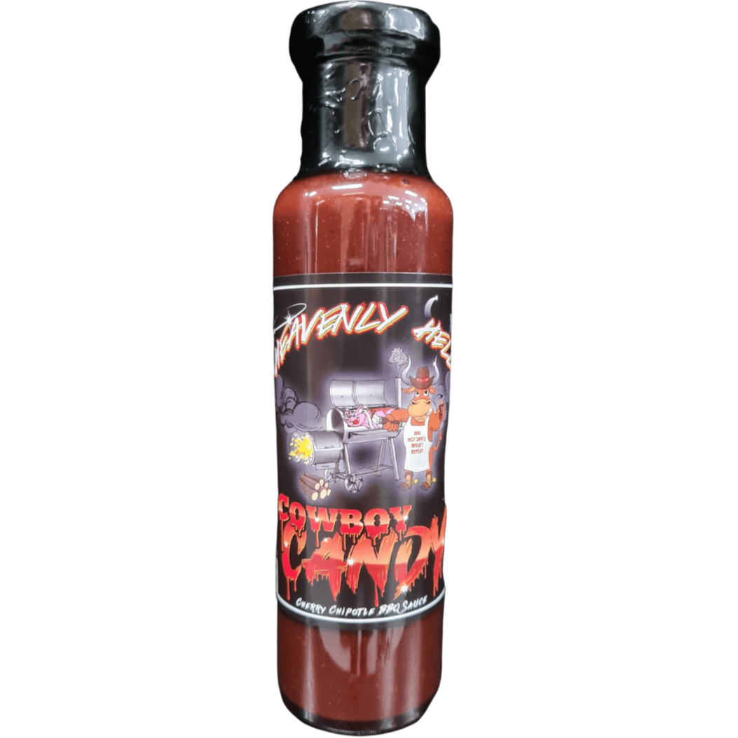 Heavenly Hell 'Cowboy Candy' Cherry Chipotle BBQ Sauce 250ml - Smoked Bbq Co