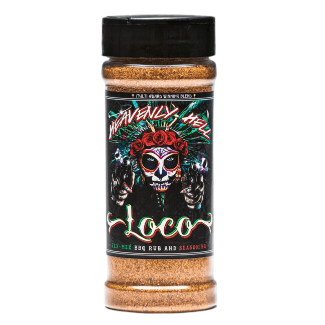 Heavenly Hell 'Loco' Rub 150g - Smoked Bbq Co