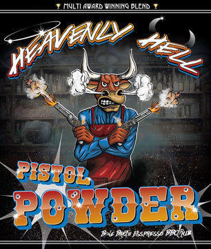 Heavenly Hell 'Pistol Powder' Rub 150g - Smoked Bbq Co
