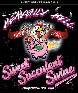 Heavenly Hell 'Sweet Succulent Swine' Rub 150g - Smoked Bbq Co