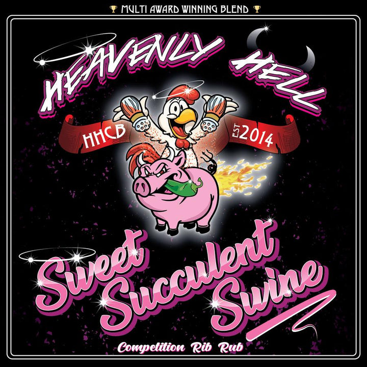 Heavenly Hell 'Sweet Succulent Swine' Rub 150g - Smoked Bbq Co