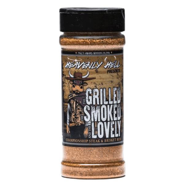 Heavenly Hell 'The Grilled The Smoked The Lovely' Rub 150g - Smoked Bbq Co