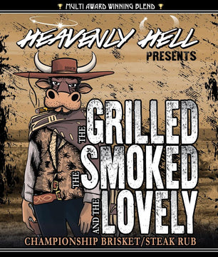Heavenly Hell 'The Grilled The Smoked The Lovely' Rub 150g - Smoked Bbq Co