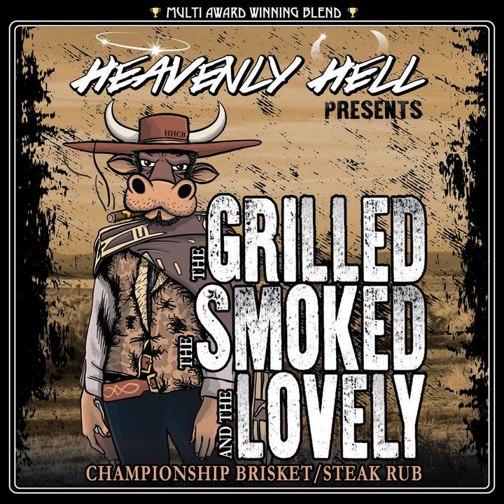 Heavenly Hell 'The Grilled The Smoked The Lovely' Rub 150g - Smoked Bbq Co