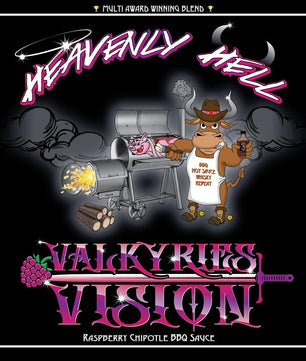 Heavenly Hell 'Valkyries Vision' Bbq Sauce 250ml - Smoked Bbq Co