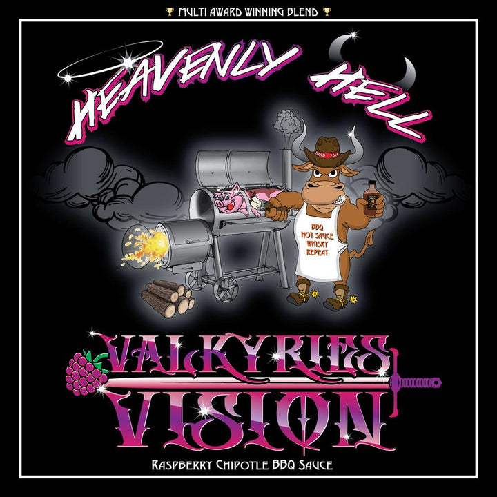 Heavenly Hell 'Valkyries Vision' Bbq Sauce 250ml - Smoked Bbq Co