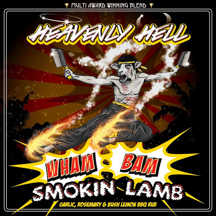 Heavenly Hell 'Wham Bam Smokin Lamb' Rub 150g - Smoked Bbq Co