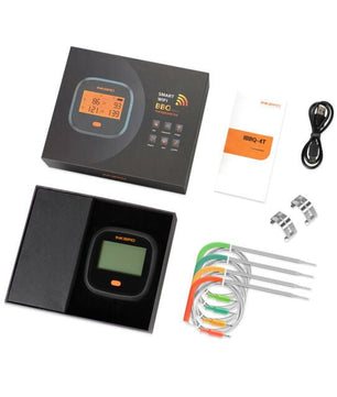 Inkbird Wireless Wifi BBQ Thermometer, 4 probes - Smoked Bbq Co