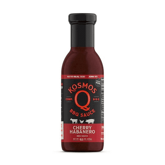 Kosmos Q 'Cherry Habernero' BBQ Sauce 15.5oz - Smoked Bbq Co