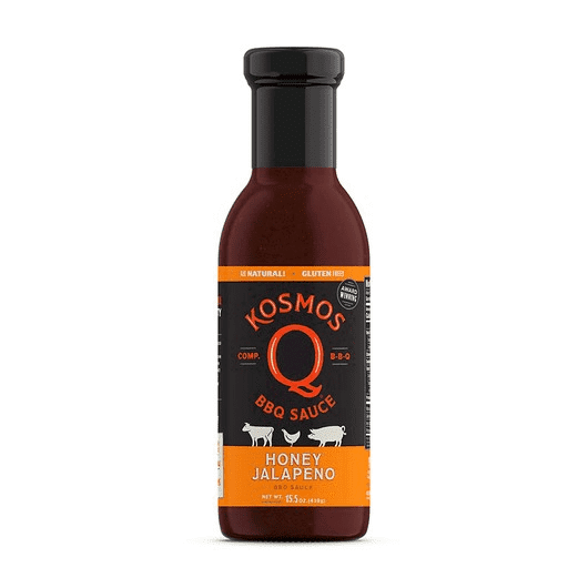 Kosmos Q 'Honey Jalapeno' BBQ Sauce 15.5oz - Smoked Bbq Co