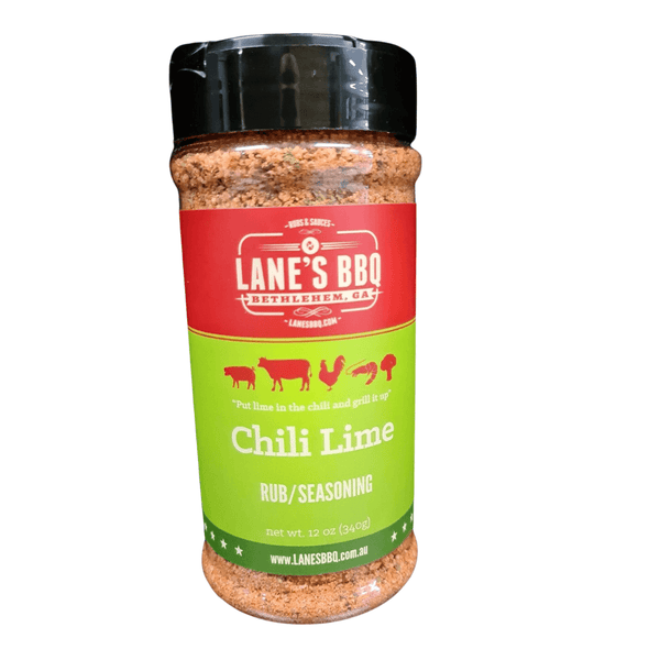 Lane's BBQ 'Chili Lime' Rub 340g - Smoked Bbq Co
