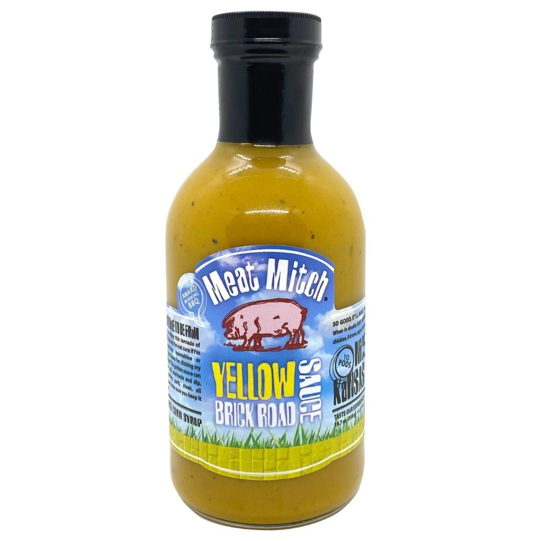 Meat Mitch "Yellow Brick Road" BBQ Sauce 621ml - Smoked Bbq Co