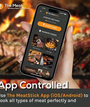 MeatStick 4 Quad Sensors Wireless Meat Thermometer - Smoked Bbq Co