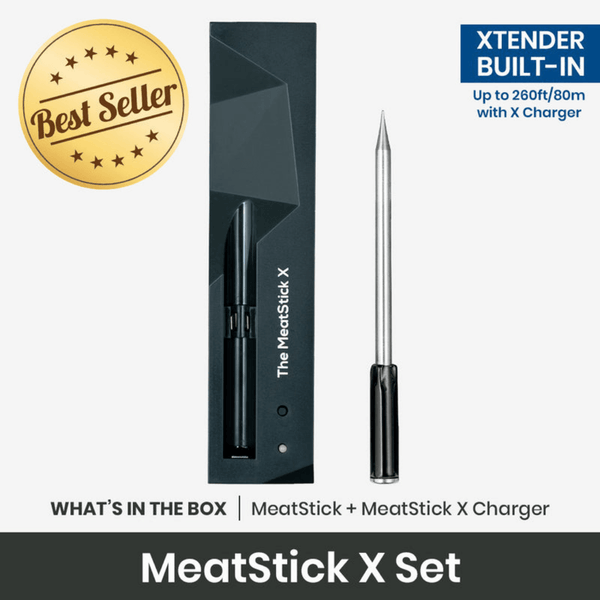 MeatStick Smart Wireless Meat Thermometer - MeatStick X - Smoked Bbq Co