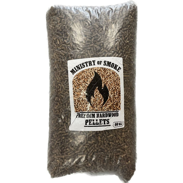 Ministry Of Smoke Pellets 'Hardwood Blend' 10kg - Smoked Bbq Co