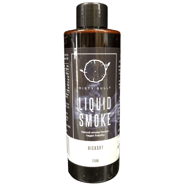 Misty Gully Liquid Smoke 'Hickory' 210ml - Smoked Bbq Co