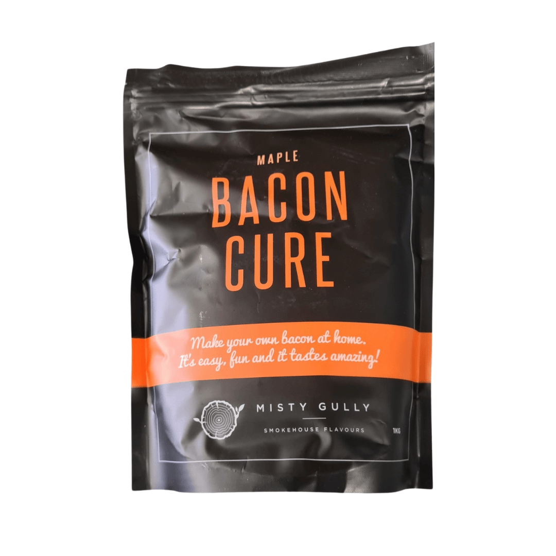 Misty Gully 'Maple Bacon Cure' 1kg - Smoked Bbq Co