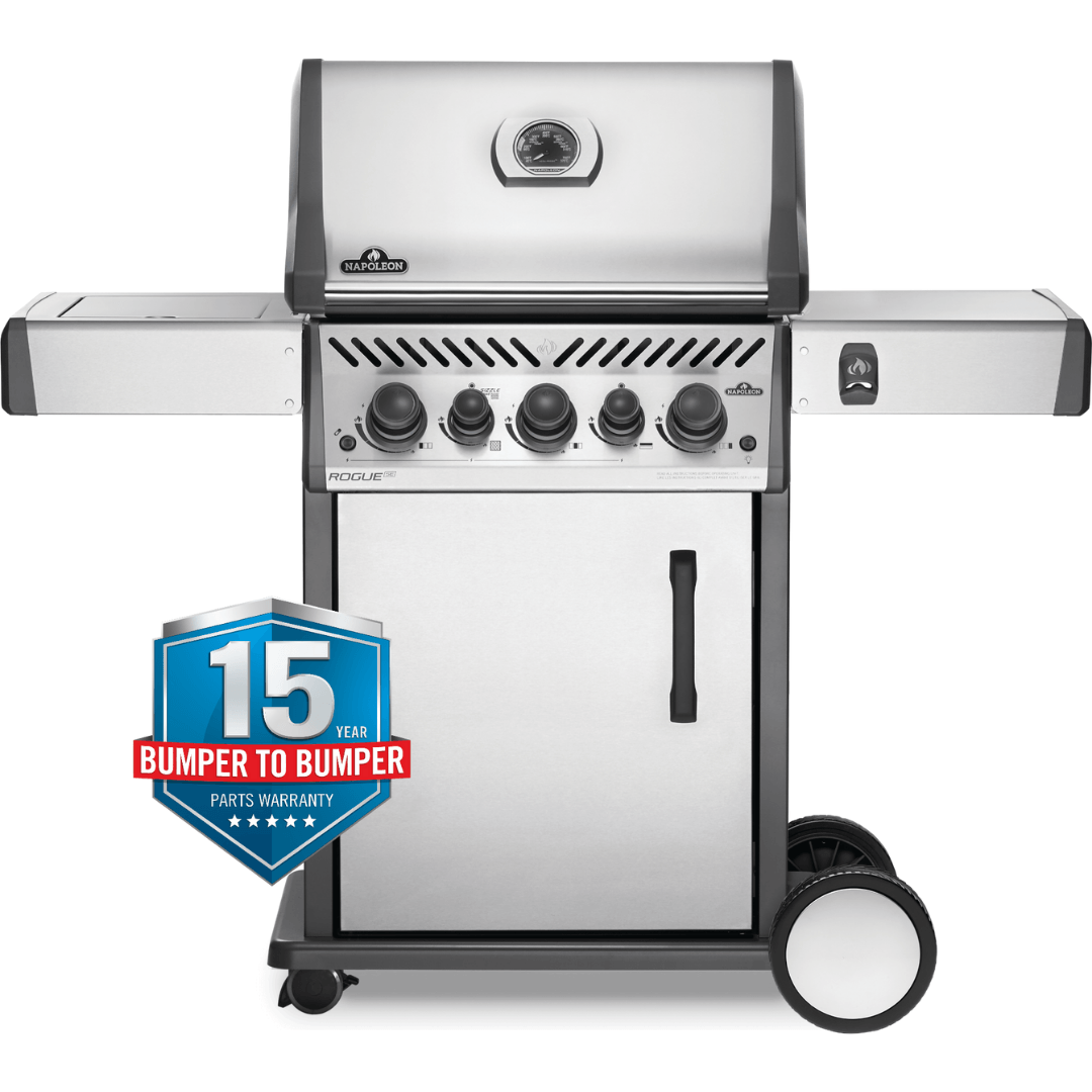 Napoleon NEW Rogue Series 425 RSE With Infrared Rear & Side Burner - Smoked Bbq Co