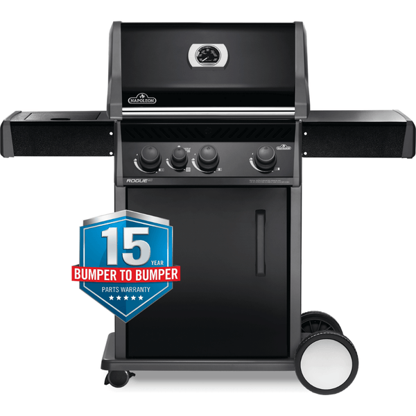 Napoleon NEW Rogue Series 425 RXT With Infrared Side Burner - Smoked Bbq Co