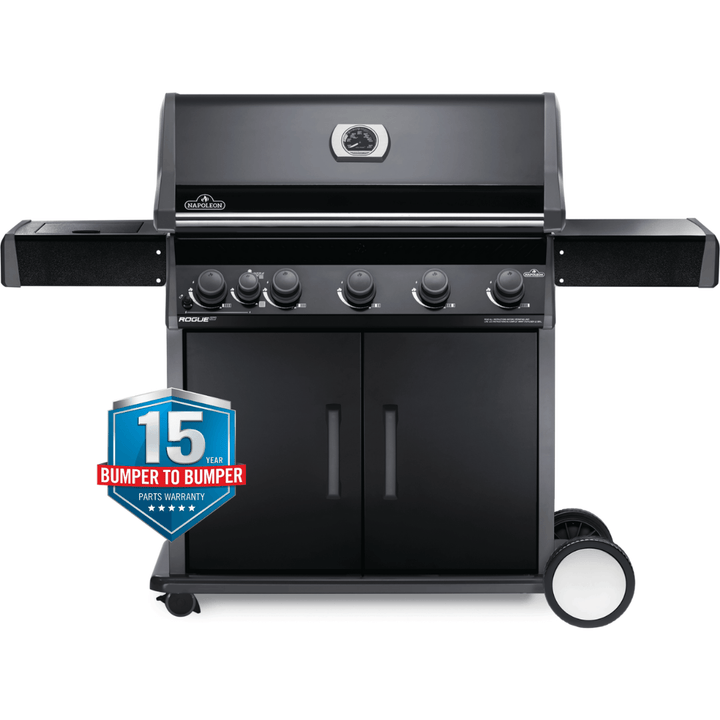 Napoleon NEW Rogue Series 625 RXT With Infrared Side Burner - Smoked Bbq Co