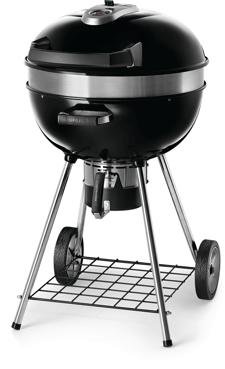 Napoleon PRO Charcoal Kettle Grill + FREE Cover - Smoked Bbq Co