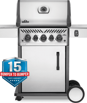Napoleon Rogue 425 RSE SS BBQ with Side Burner - Smoked Bbq Co