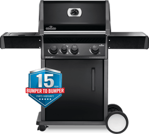 Napoleon Rogue 425 RXT BBQ With Side Burner - Smoked Bbq Co
