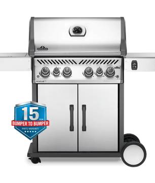 Napoleon Rogue Series 525 RSE Infrared Rear & Side Burner - Smoked Bbq Co