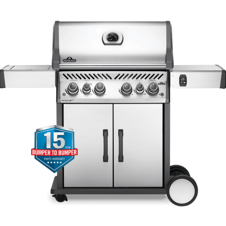 Napoleon Rogue Series 525 RSE Infrared Rear & Side Burner - Smoked Bbq Co
