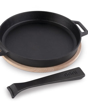 Ooni Cast Iron Skillet Pan - Smoked Bbq Co