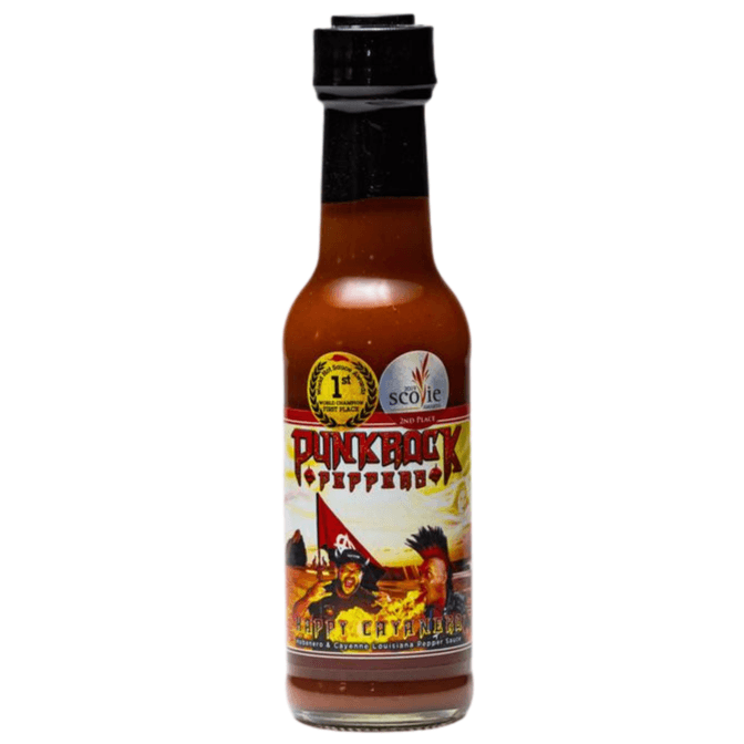Punk Rock Peppers 'Happy Cayanero' 150ml - Smoked Bbq Co