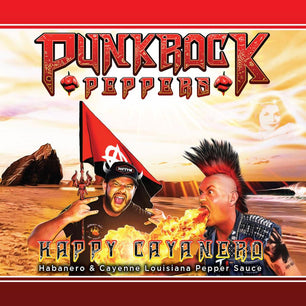 Punk Rock Peppers 'Happy Cayanero' 150ml - Smoked Bbq Co