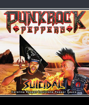 Punk Rock Peppers 'Suicidal' 150ml - Smoked Bbq Co