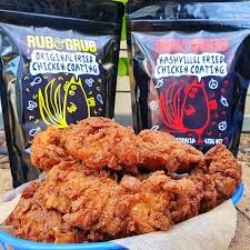 Rub & Grub 'Nashville' Fried Chicken Coating 500g - Smoked Bbq Co