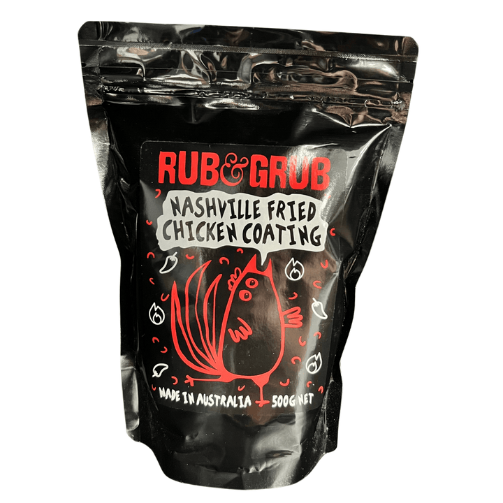 Rub & Grub 'Nashville' Fried Chicken Coating 500g - Smoked Bbq Co