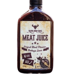 Rum And Que 'Meat Juice' BBQ Sauce 500g - Smoked Bbq Co