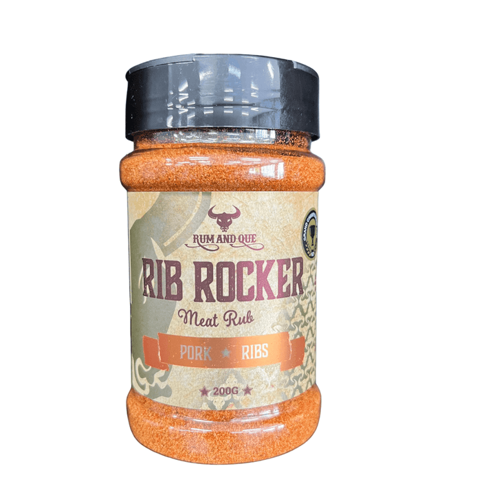 Rum And Que 'Rib Rocker' Rub 200g - Smoked Bbq Co